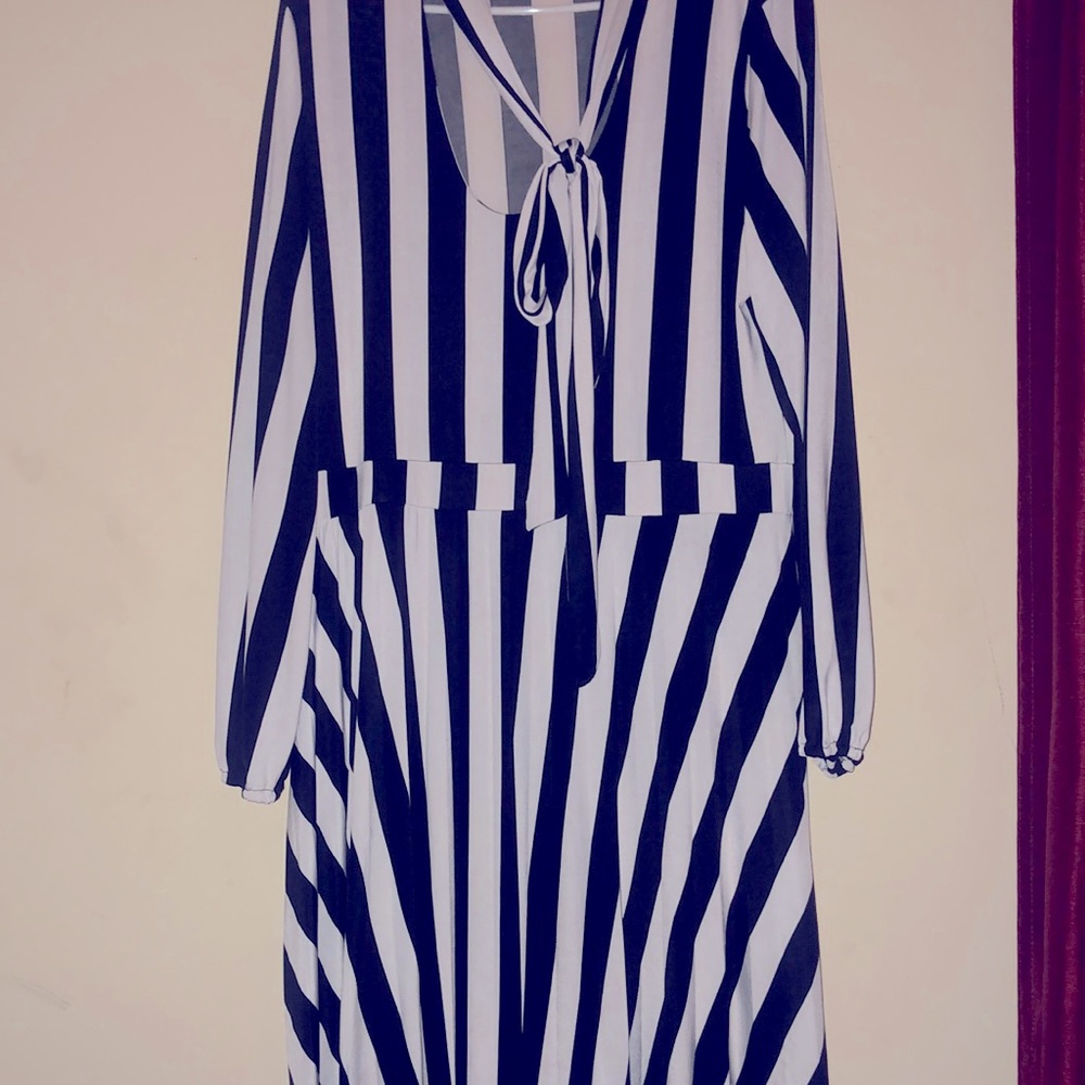 Sexy diva black/white 2X dress
